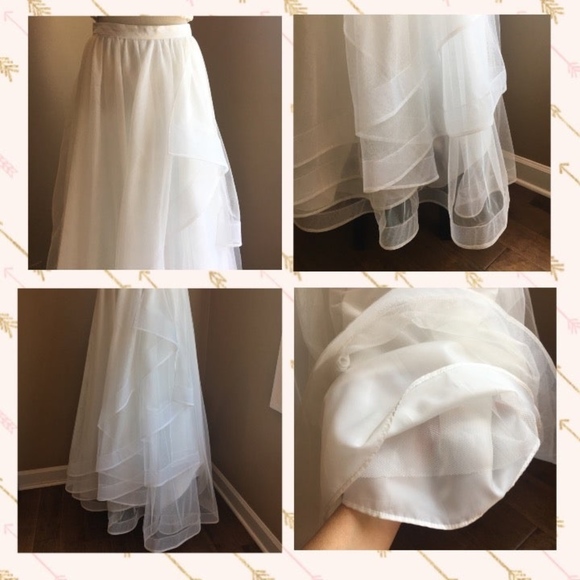 Two-Piece Ivory Long Dress Prom / Formal - Picture 8 of 8